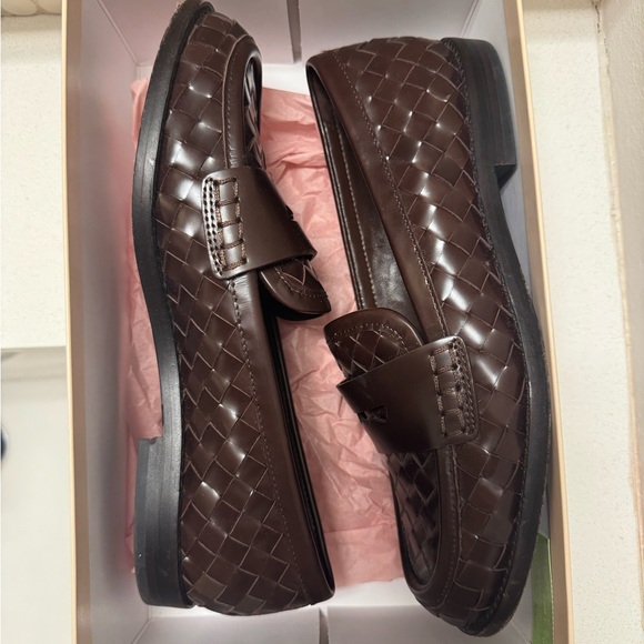 Loeffler Randall Keaton Leather Loafers - Picture 2 of 3